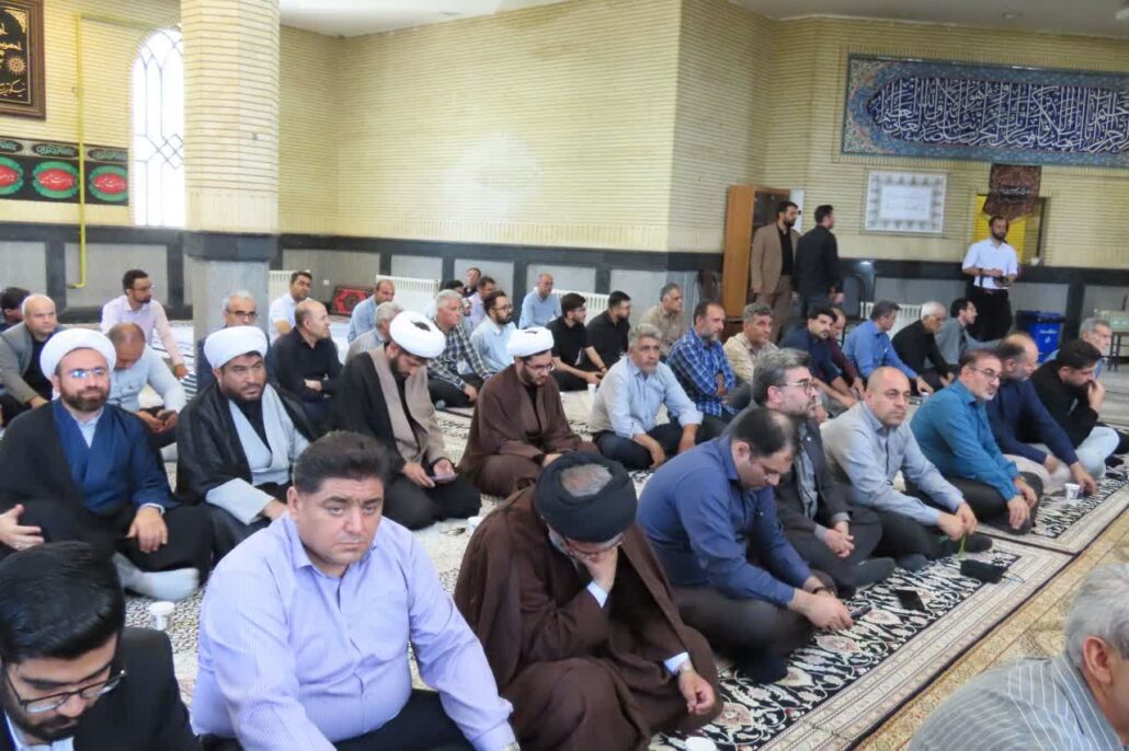 حضور دانشگاهیان دانشگاه ملی مهارت استان آذربایجان غربی در مراسم گرامیداشت یاد و خاطر آقای شهید ایران، شهید امام سید علی حسینی خامنه‌ای (قدس سره)